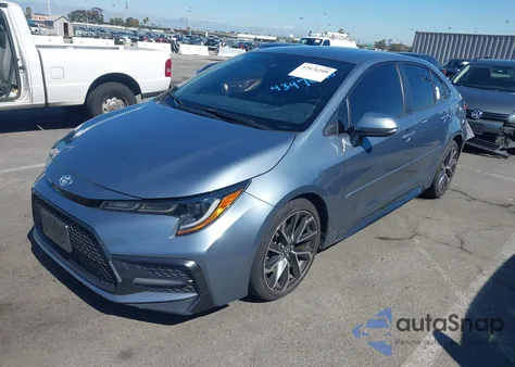 2021 Toyota Corolla Se from USA, damaged, VIN JTDS4MCE9MJ063027